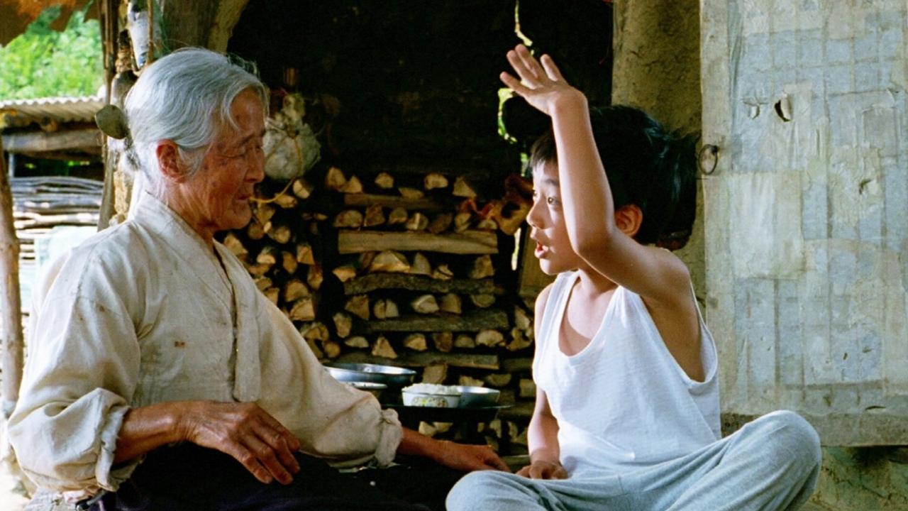 Sang Woo y su abuela